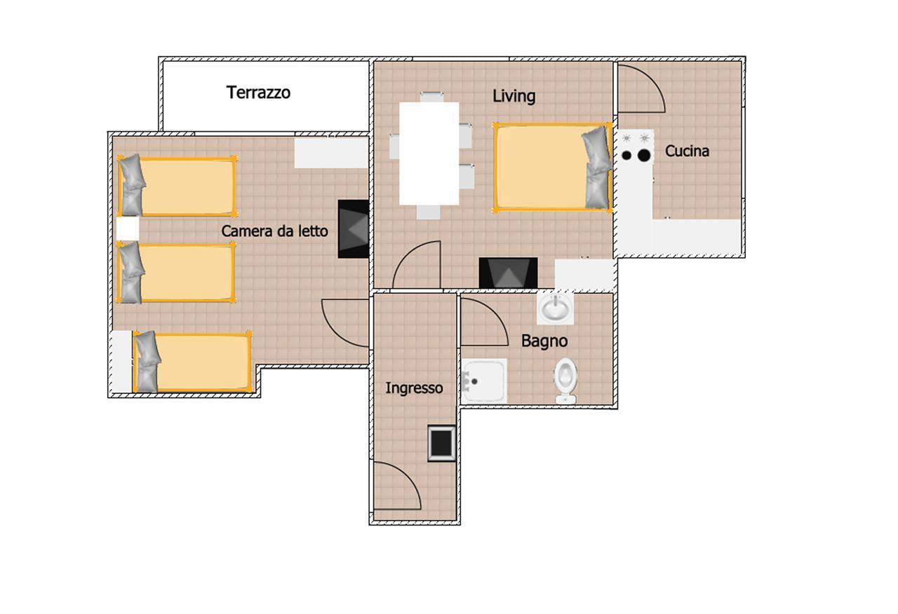 Residence Colibri Family & Bike Loano Rom bilde